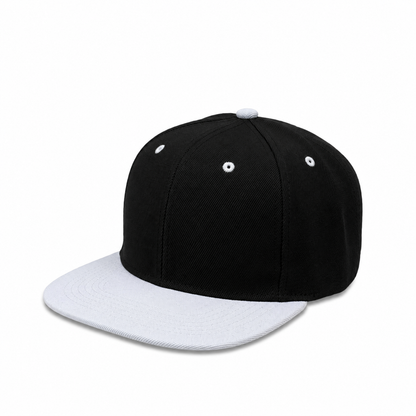 Plain Poly Snapback Hat 8002