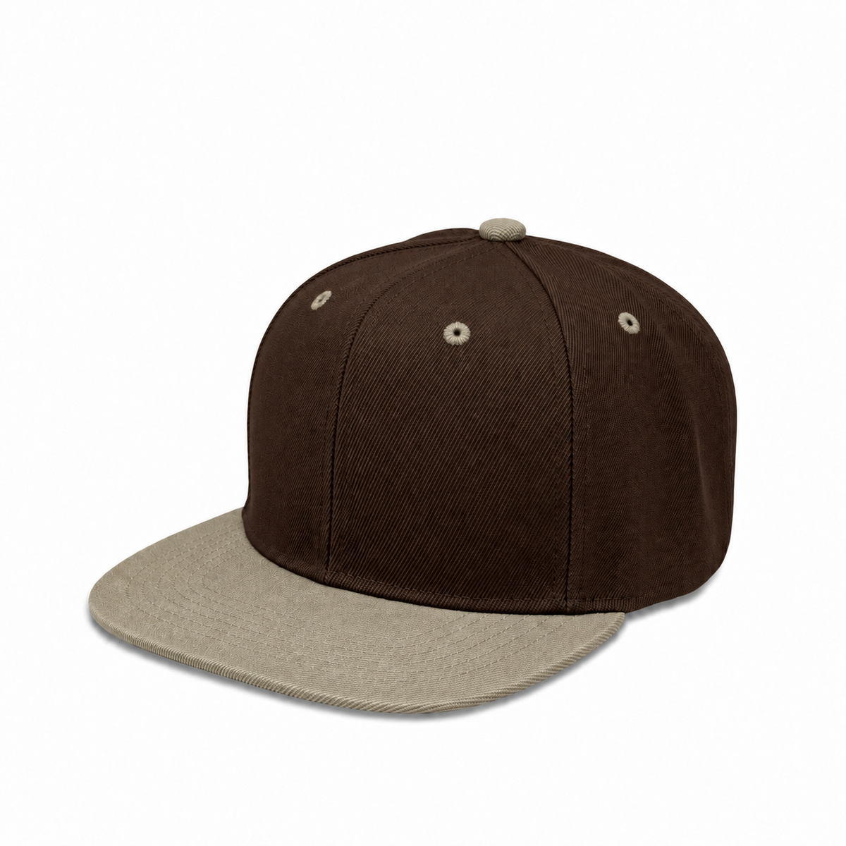 Plain Poly Snapback Hat 8002