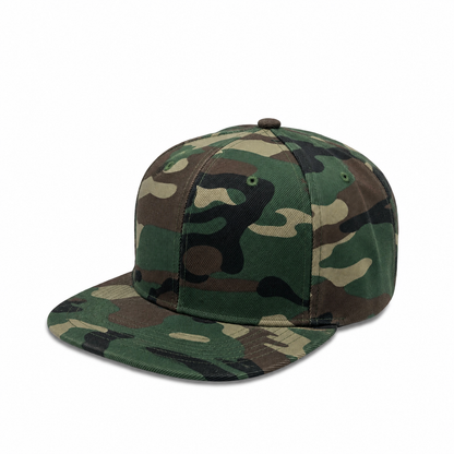 Plain Poly Snapback Hat 8002