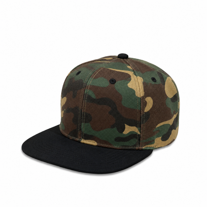 Plain Poly Snapback Hat 8002