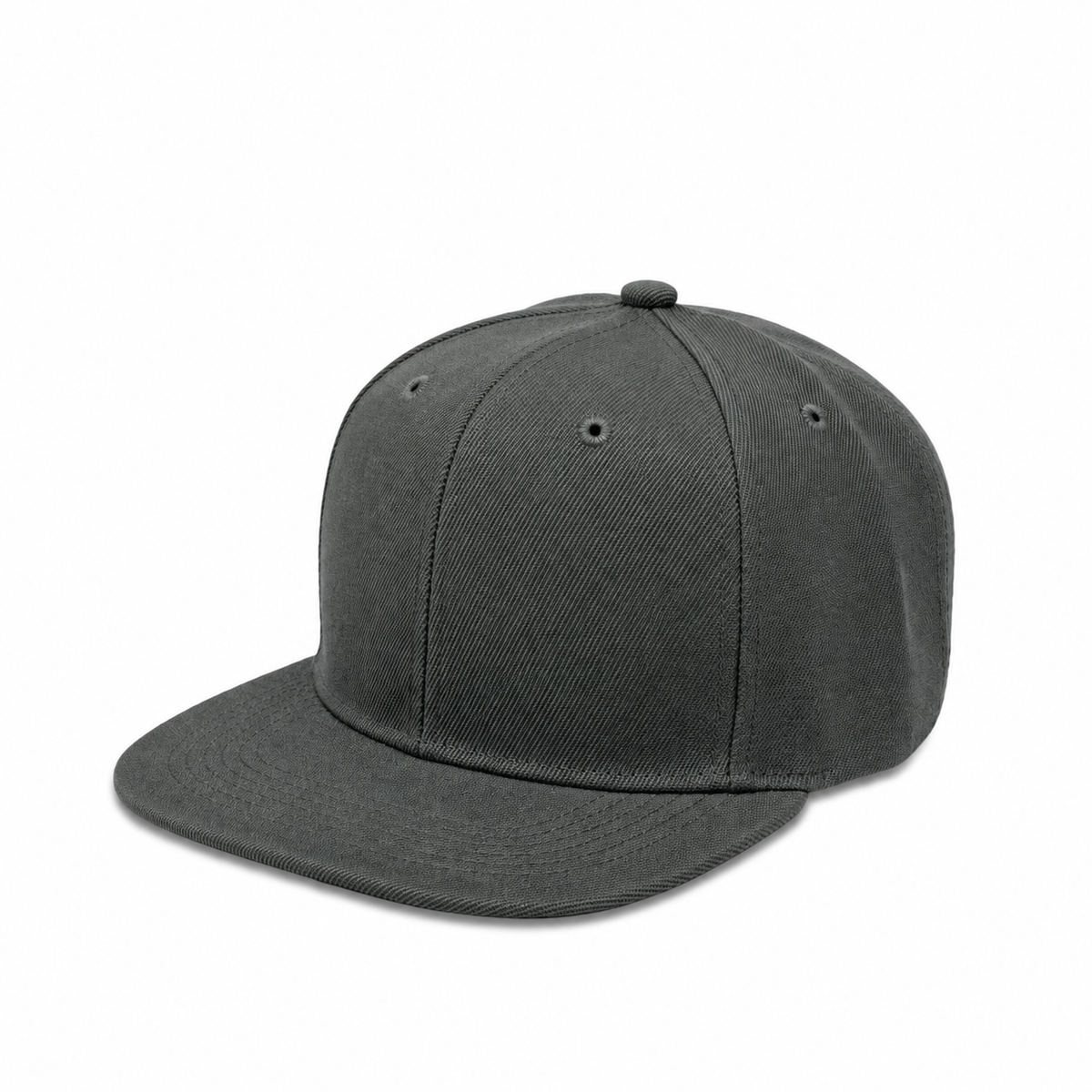 Plain Poly Snapback Hat 8002