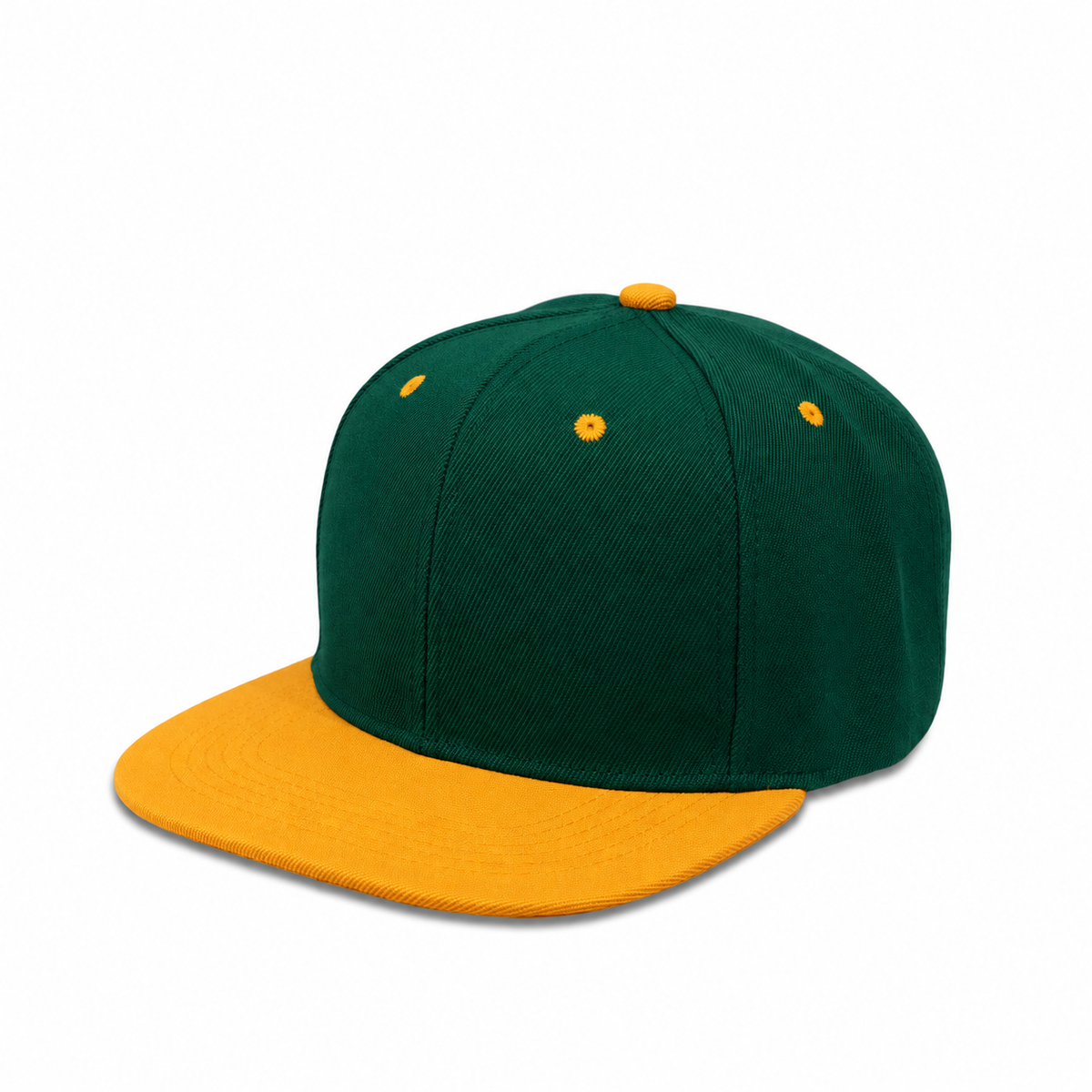 Plain Poly Snapback Hat 8002