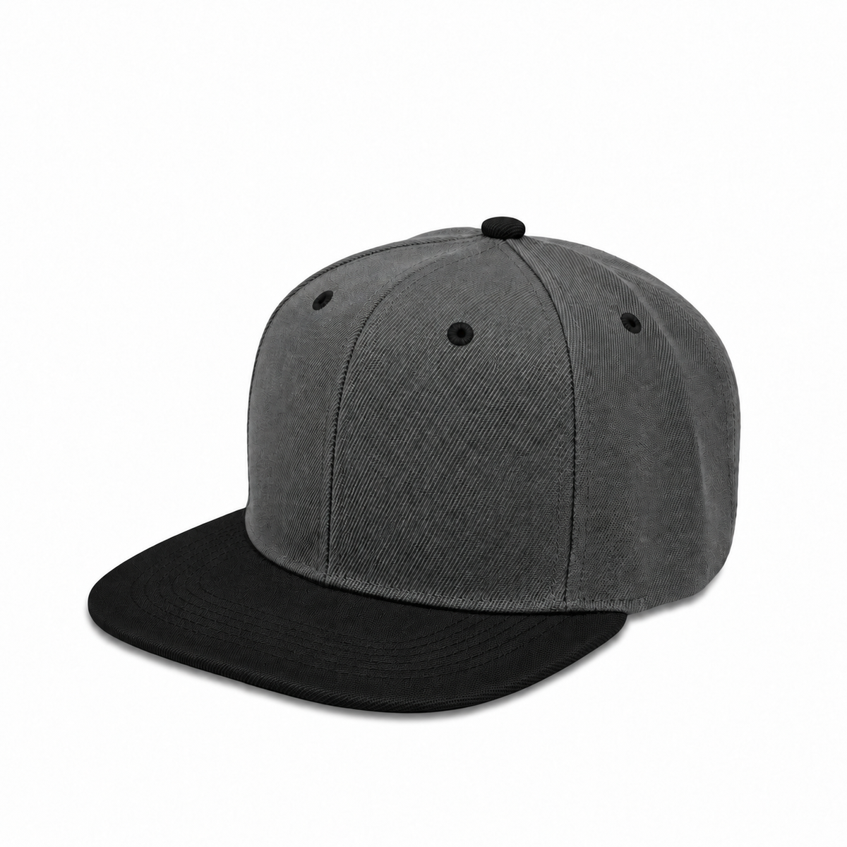 Plain Poly Snapback Hat 8002