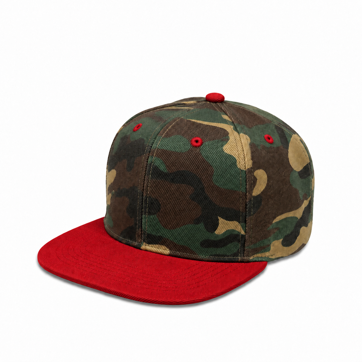 Plain Poly Snapback Hat 8002