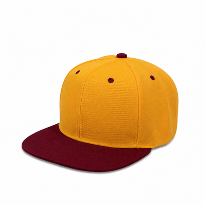 Plain Poly Snapback Hat 8002