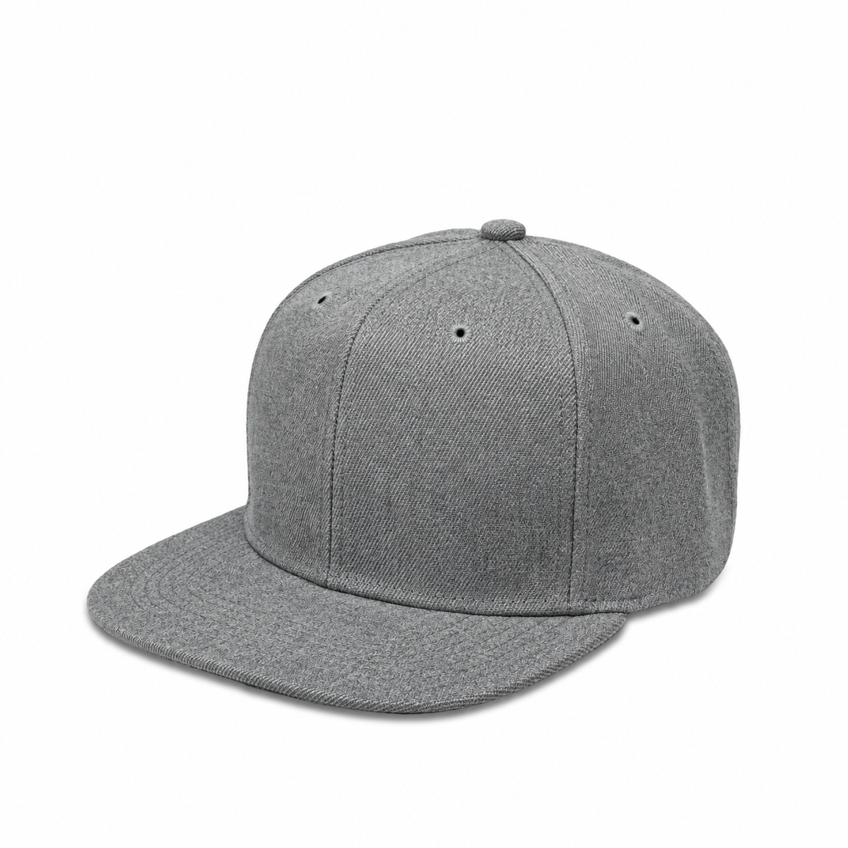 Plain Poly Snapback Hat 8002