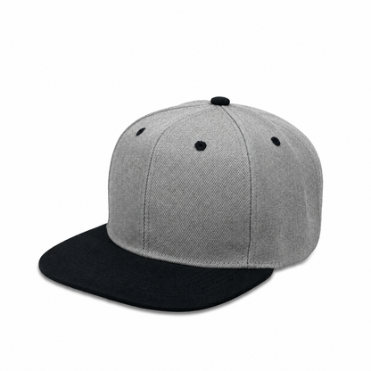 Plain Poly Snapback Hat 8002