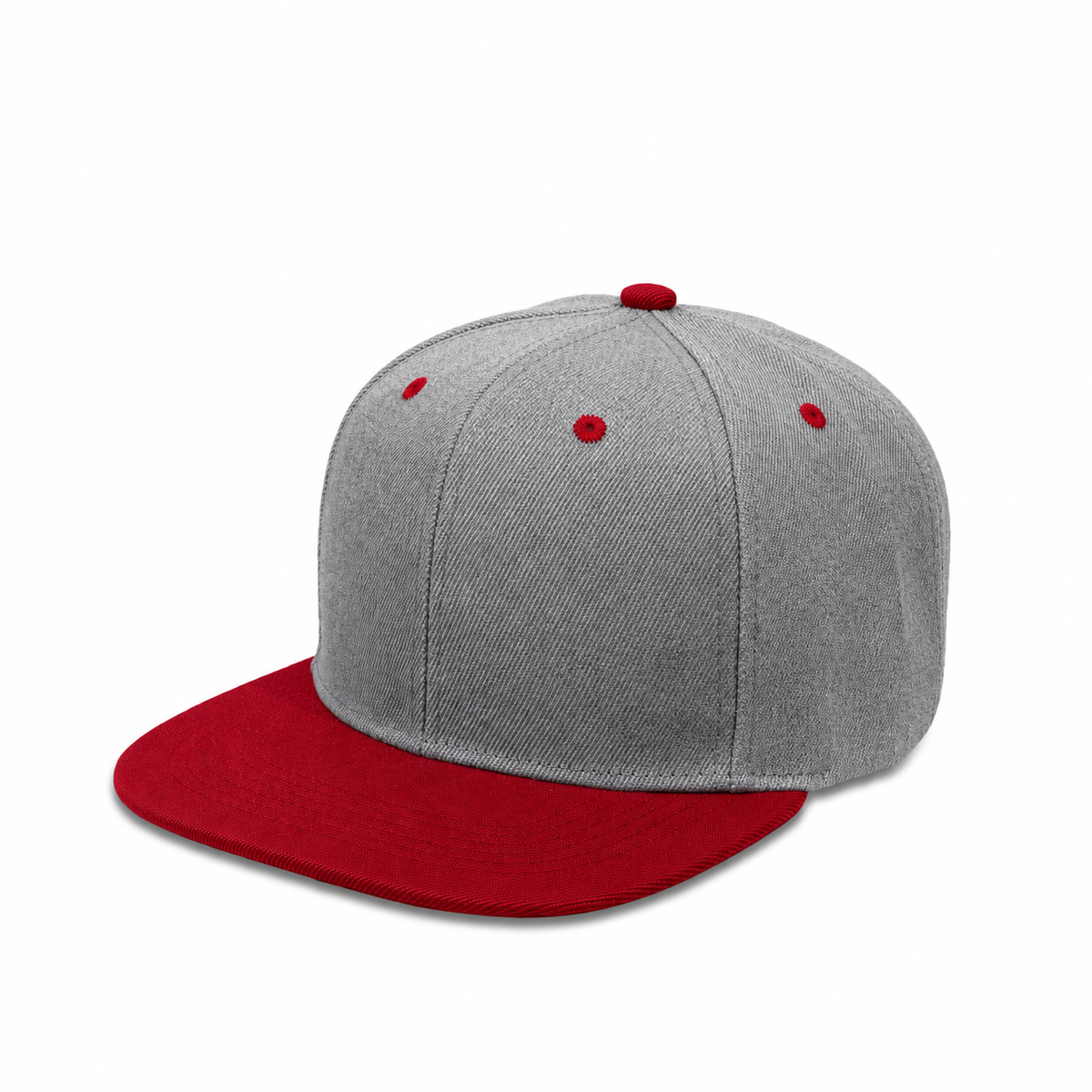 Plain Poly Snapback Hat 8002