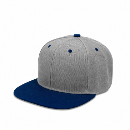 Plain Poly Snapback Hat 8002
