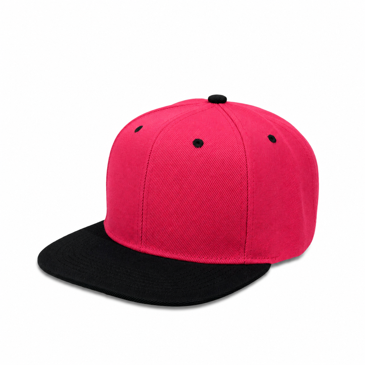 Plain Poly Snapback Hat 8002