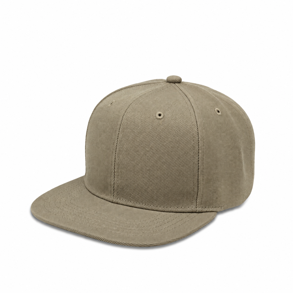 Plain Poly Snapback Hat 8002