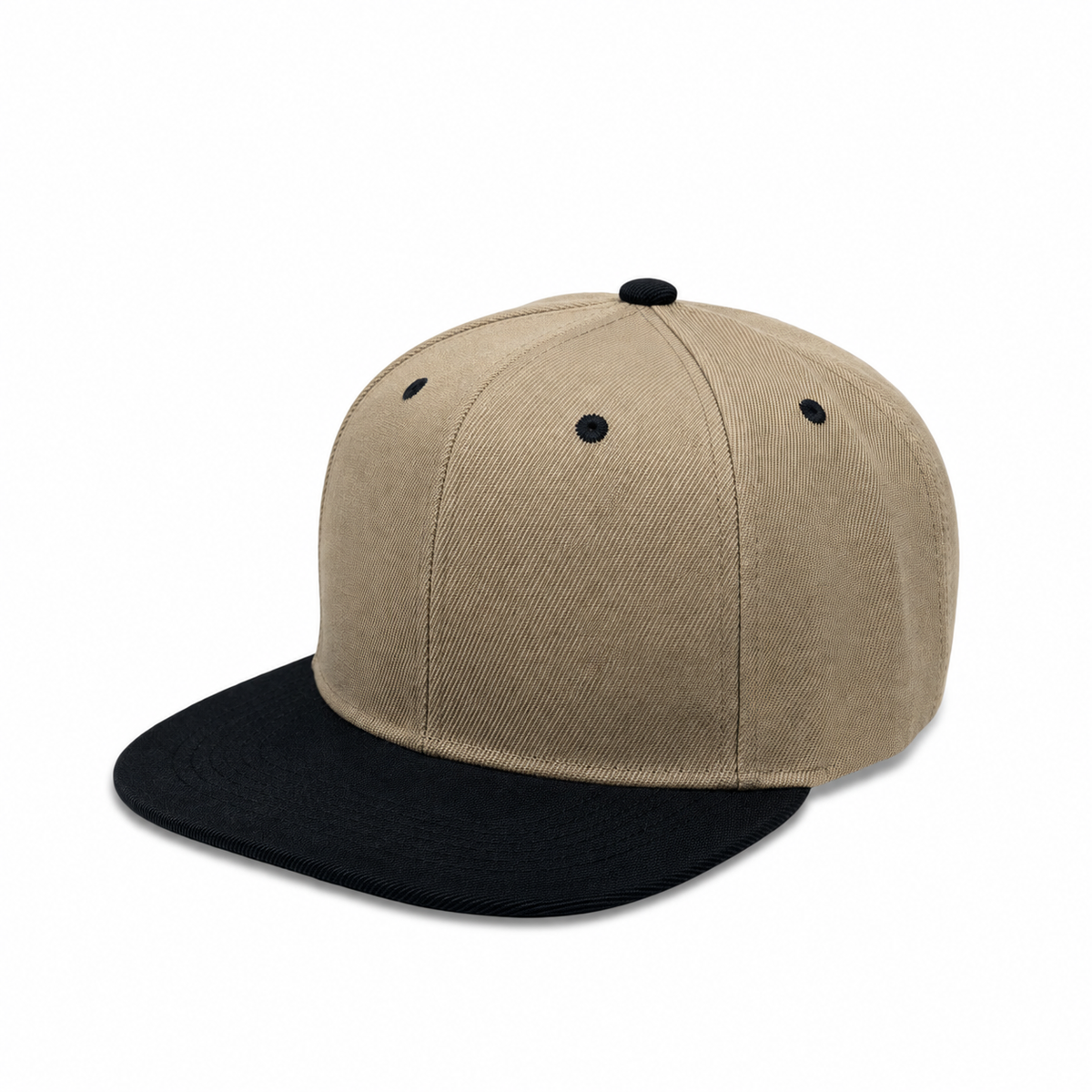 Plain Poly Snapback Hat 8002