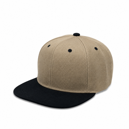 Plain Poly Snapback Hat 8002