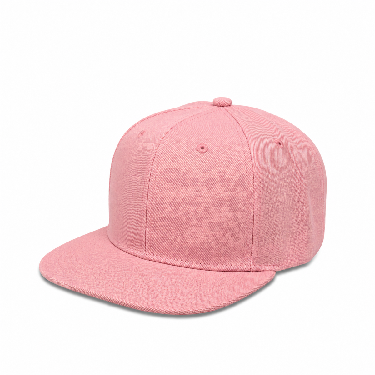 Plain Poly Snapback Hat 8002