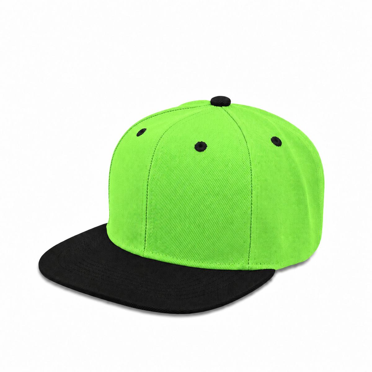 Plain Poly Snapback Hat 8002