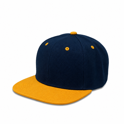 Plain Poly Snapback Hat 8002