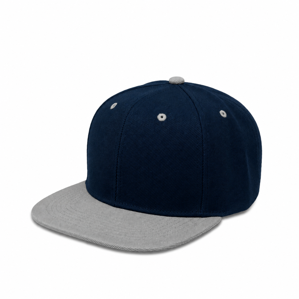 Plain Poly Snapback Hat 8002