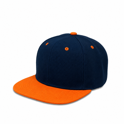 Plain Poly Snapback Hat 8002
