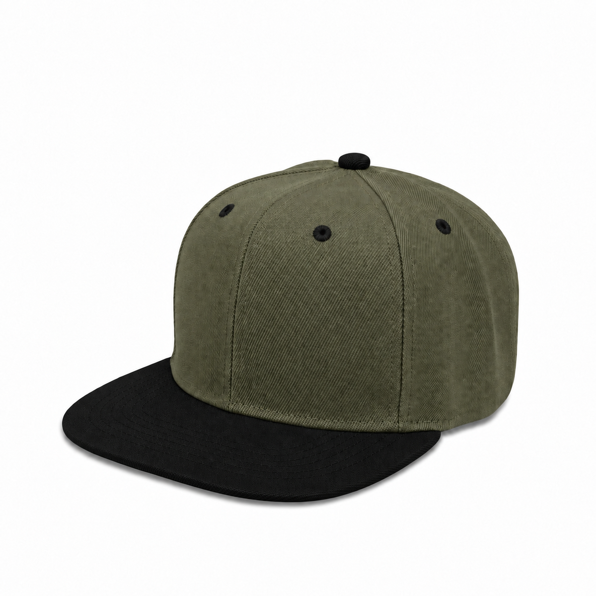 Plain Poly Snapback Hat 8002