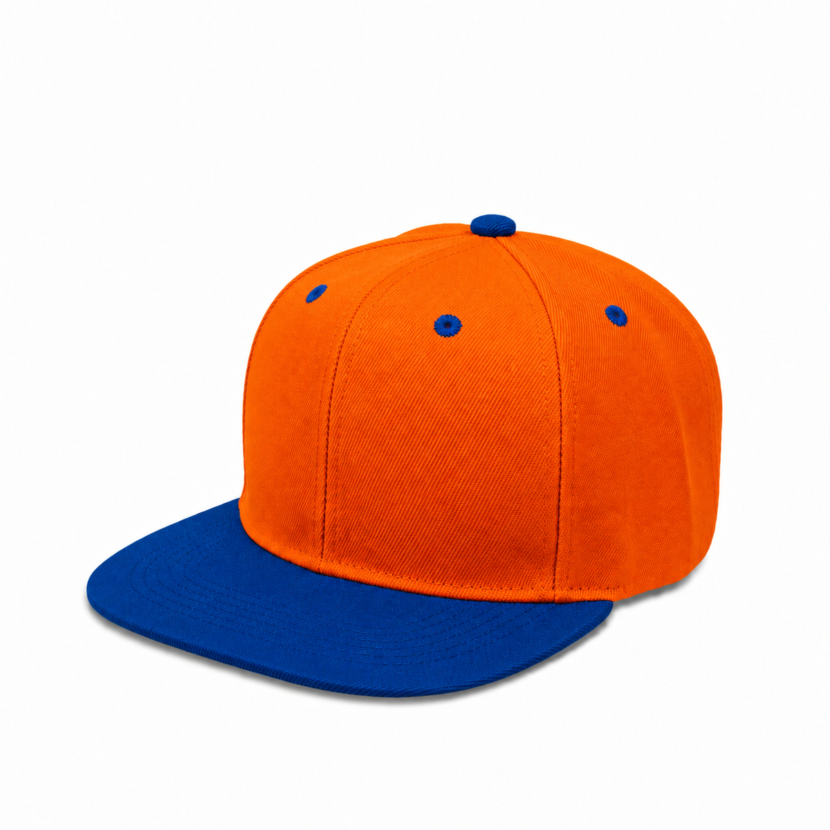 Plain Poly Snapback Hat 8002
