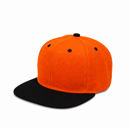 Plain Poly Snapback Hat 8002