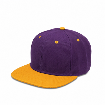Plain Poly Snapback Hat 8002