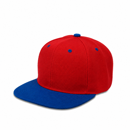 Plain Poly Snapback Hat 8002