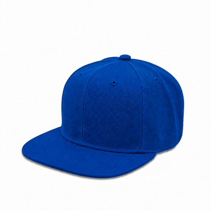 Plain Poly Snapback Hat 8002