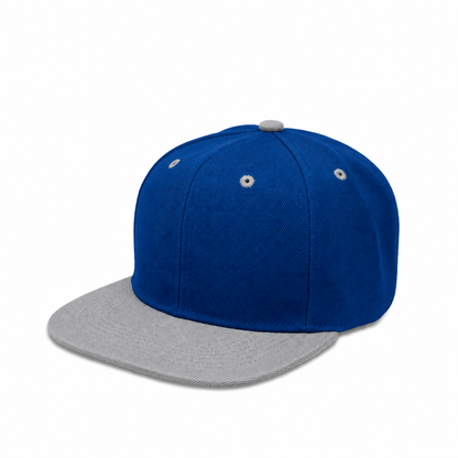Plain Poly Snapback Hat 8002