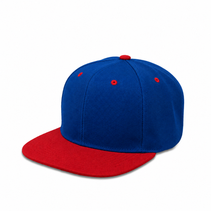 Plain Poly Snapback Hat 8002