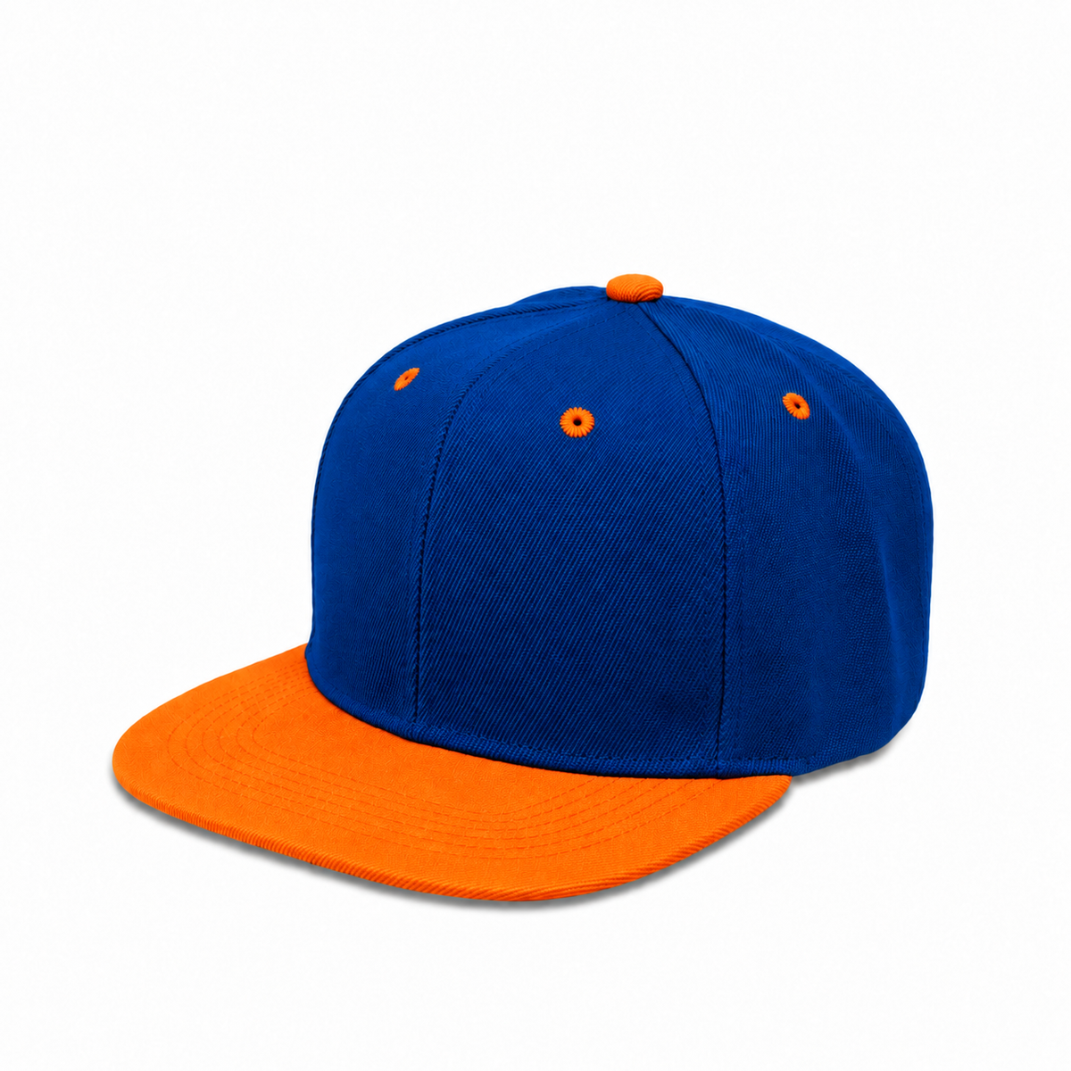 Plain Poly Snapback Hat 8002