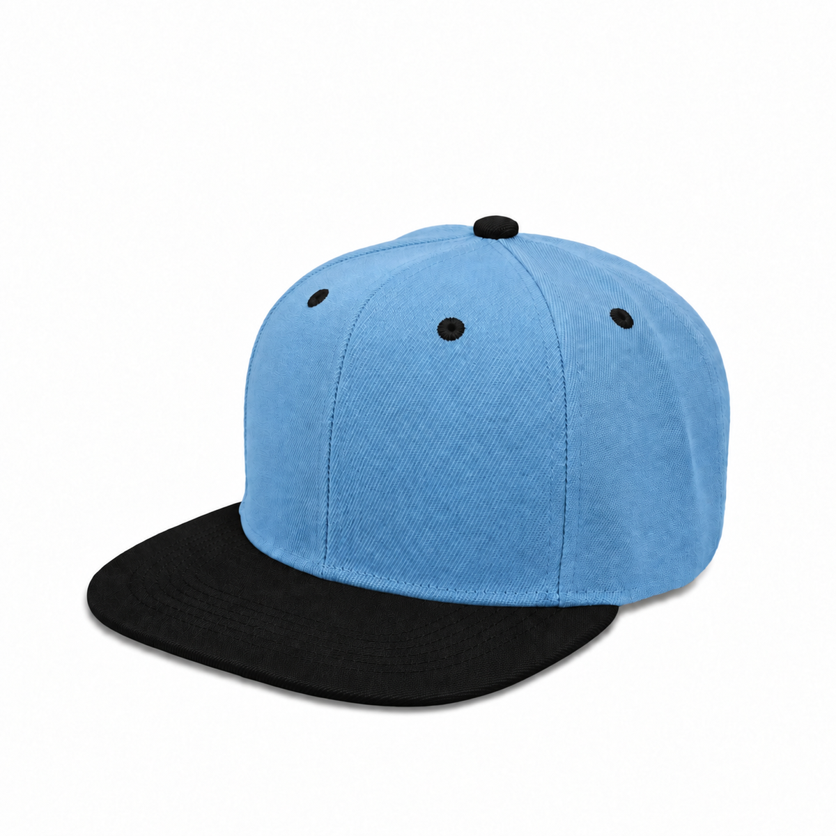 Plain Poly Snapback Hat 8002