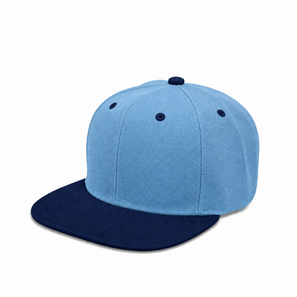 Plain Poly Snapback Hat 8002