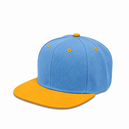 Plain Poly Snapback Hat 8002