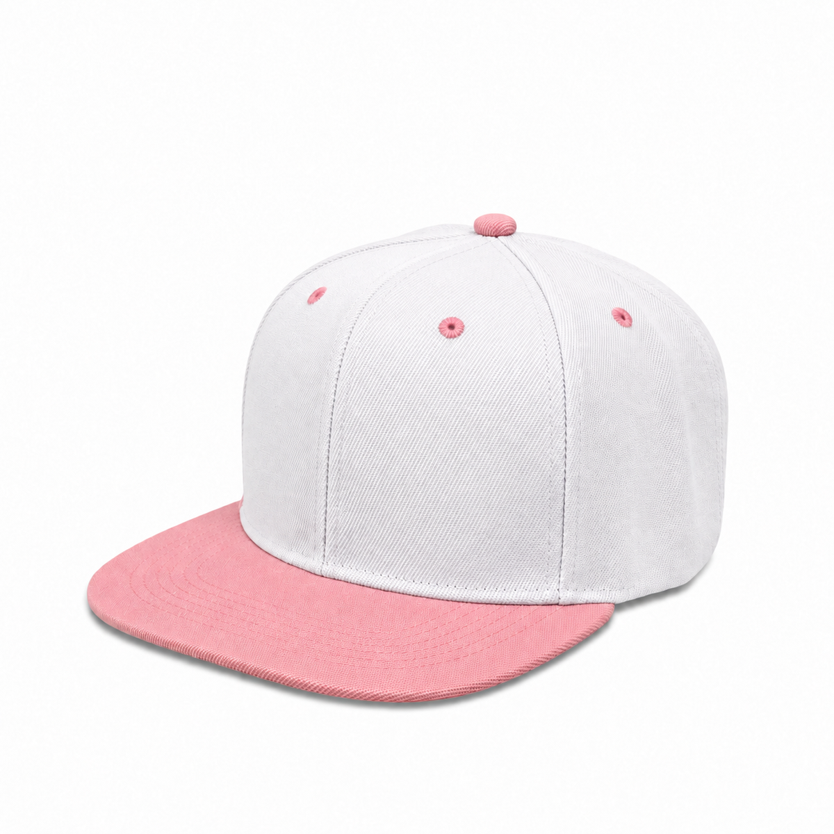 Plain Poly Snapback Hat 8002