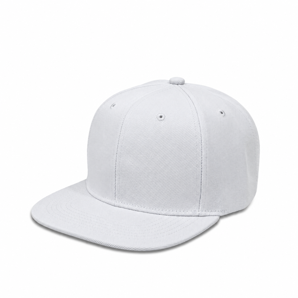 Plain Poly Snapback Hat 8002