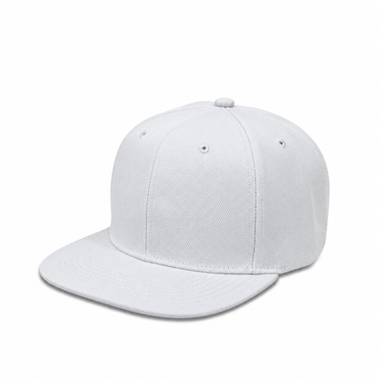 Plain Poly Snapback Hat 8002
