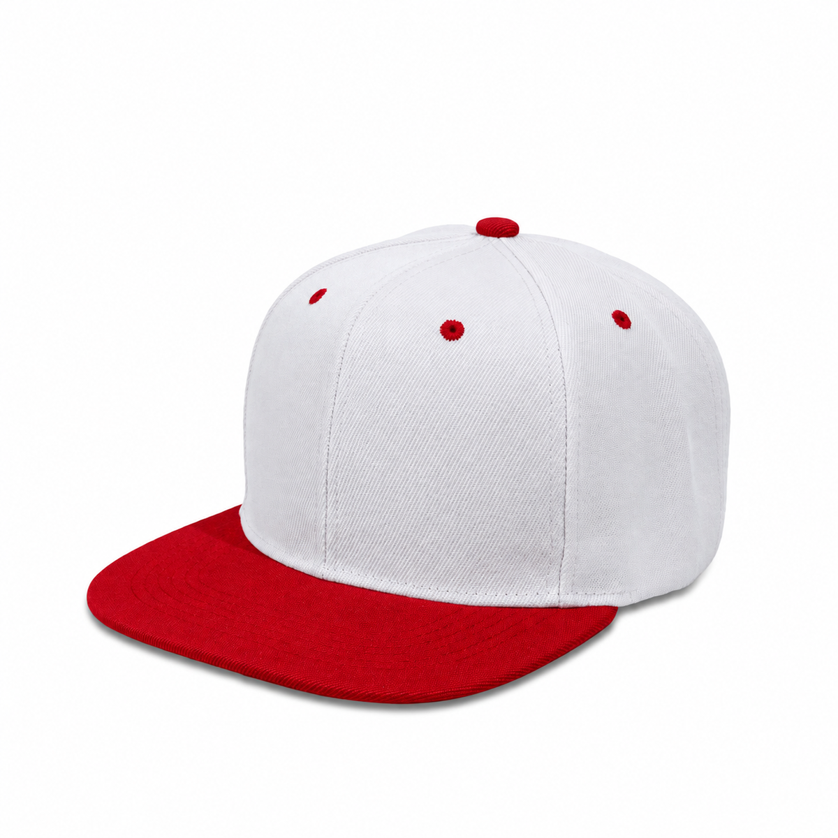 Plain Poly Snapback Hat 8002