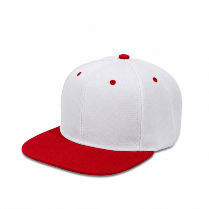 Plain Poly Snapback Hat 8002