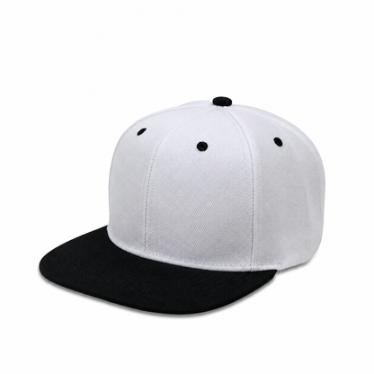 Plain Poly Snapback Hat 8002