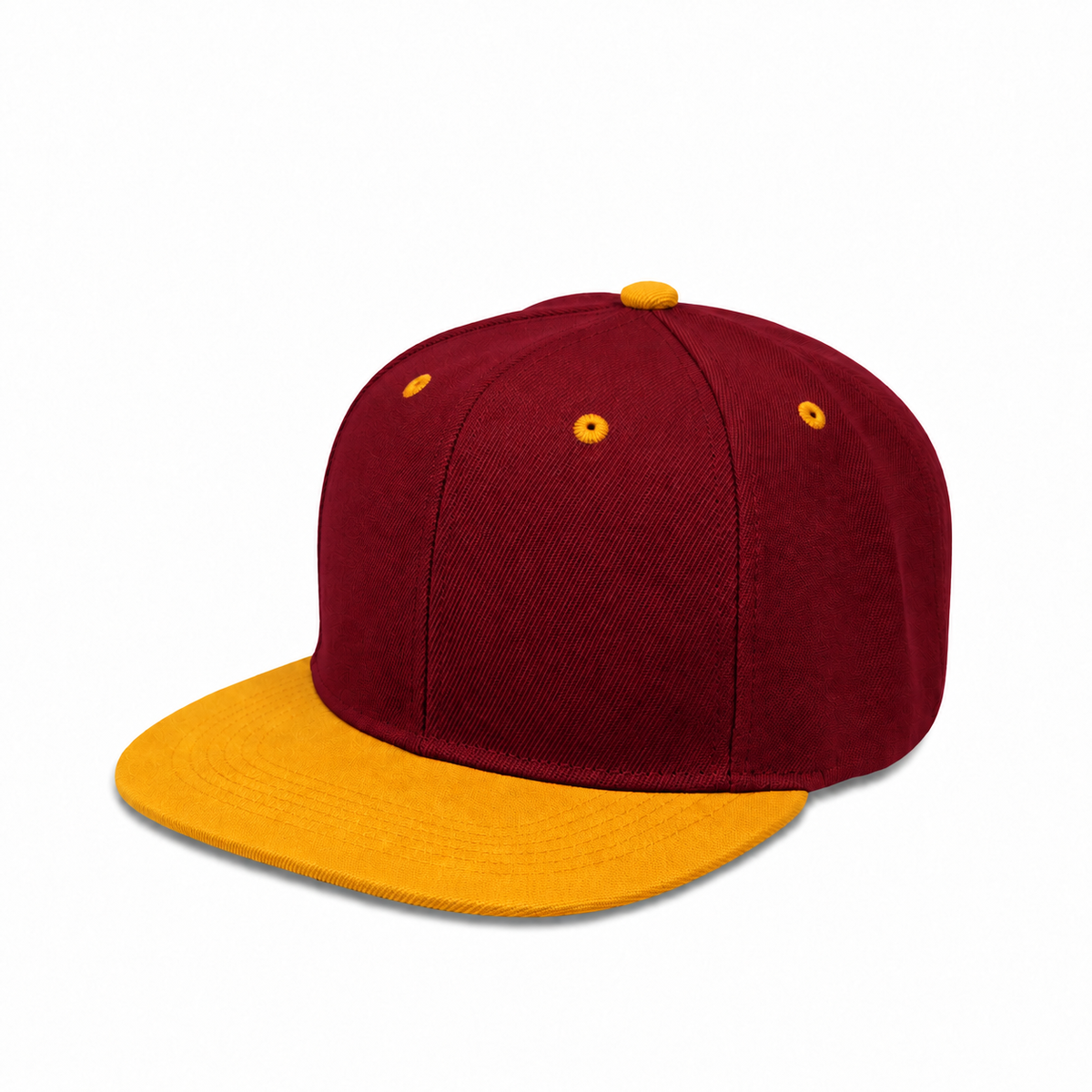 Plain Poly Snapback Hat 8002