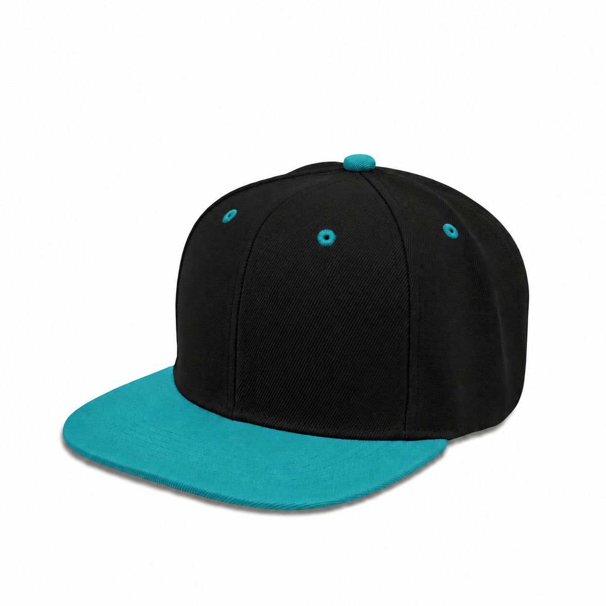 Plain Poly Snapback Hat 8002
