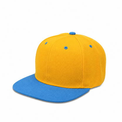 Plain Poly Snapback Hat 8002