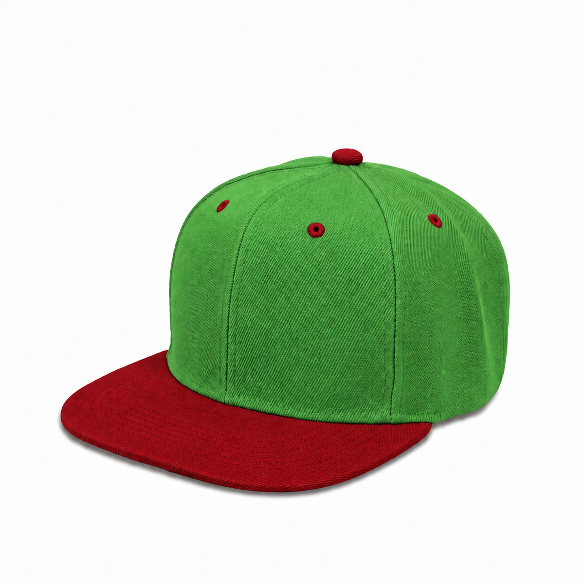 Plain Poly Snapback Hat 8002