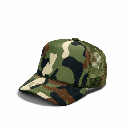 Plain Foam Trucker Hat 8004