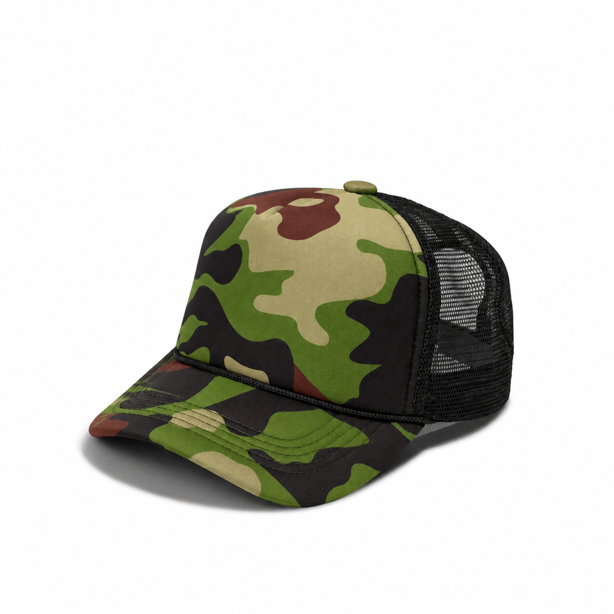 Plain Foam Trucker Hat 8004