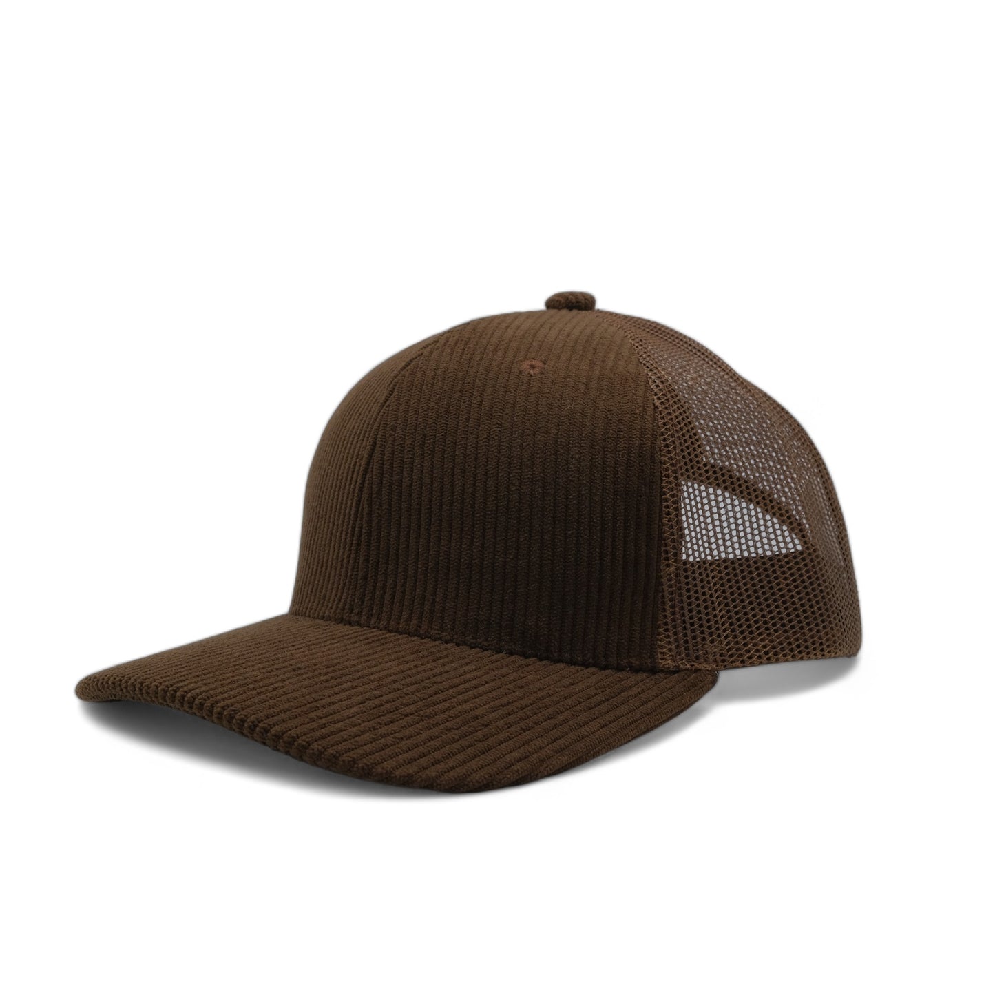 PLAIN CORDUROY PATTERN MESH HAT - PCOP