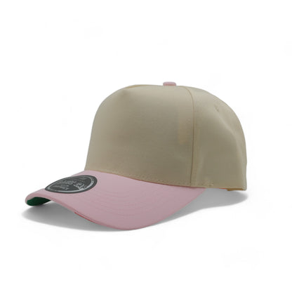 PLAIN CURVE 5PANEL UNDER MEXICO PRINTED HAT - P5CUM