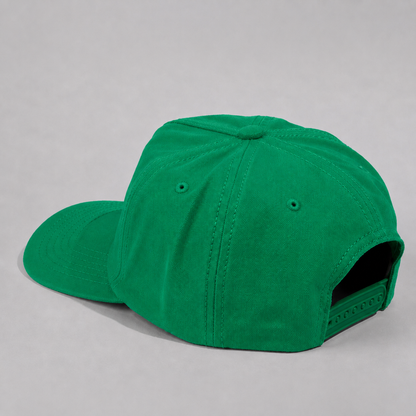 Plain Slight Curve Unstructured 5Panel Oxford Hat 5019