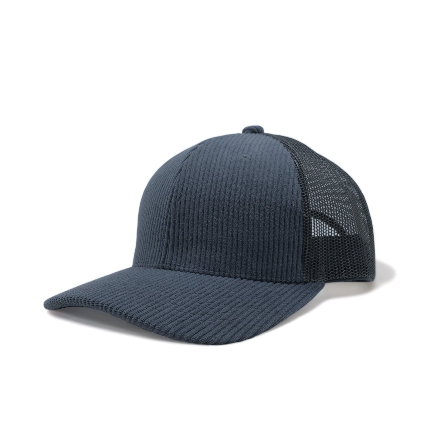 PLAIN CORDUROY PATTERN MESH HAT - PCOP